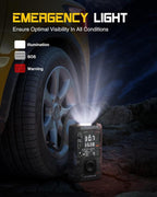 NEVERLAND Tire Inflator Portable Air Compressor - 12000mAh 150PSI Auto Air Pump - Image 8