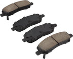 Premium Ceramic Rear Brake Pads Compatible - Image 2