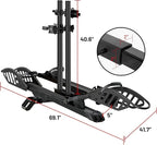 200 lbs E-Bike Rack Hitch Mount Platform Style - Image 8