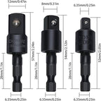 17pcs Flexible Drill Bit Extension, Include 3pcs Rotatable Socket Adapter 2pcs - Image 9