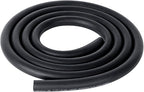 LokoCar Rubber Fuel Hose Line Push Lock 1/2" ID SAE 30R7 NBR 5ft 300PSI Black by GetToKnowEachOther