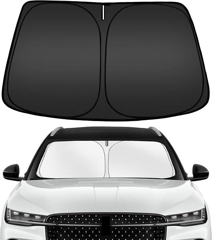 ARISMOTOR Windshield Sun Shade for Lincoln Nautilus 2024-2025, Custom Fit by ARISMOTOR
