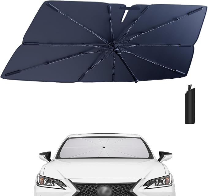 Windshield Sun Shade Umbrella Compatible by HIMUMOY