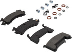 Premium Semi-Metallic Front Brake Pads Compatible - Image 2
