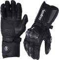 Harssidanzar Leather Motorcycle Gloves by Harssidanzar