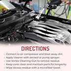 HI-TECH Vortex II Air Cleaning Gun – Pro Auto Detailing Tool - Image 5