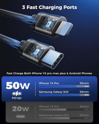 SUPERONE 3-in-1 Car Charger - Image 3