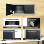 JZD Metal Workshop Cabinet System, Garage Organization Tools Storage, No Wall - Image 5
