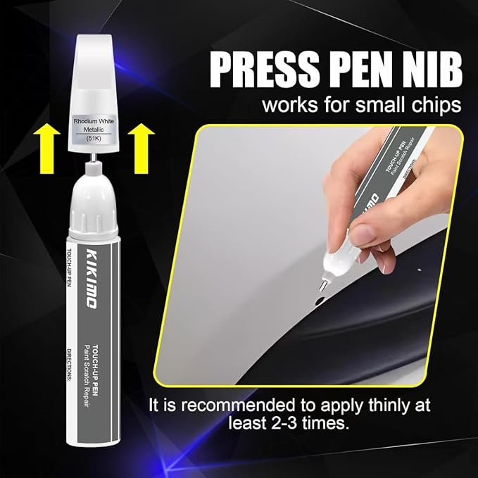 KIKIMO for Mazda Touch Up Paint), Car Paint Repair Kit for Mazda, 2 In 1 - Image 3