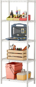 SINGAYE 5 Small Wire Shelves Kitchen Pantry Close Home Organizers and Storage by SINGAYE