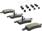 Premium Semi-Metallic Rear Brake Pads Compatible - Image 2