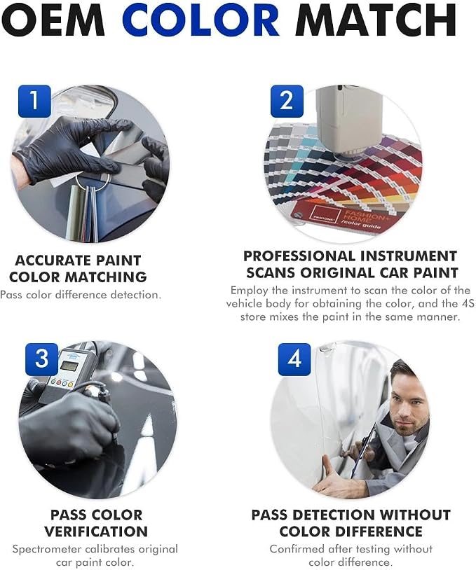 Black Noir Touch Up Paint Compatible - Image 8