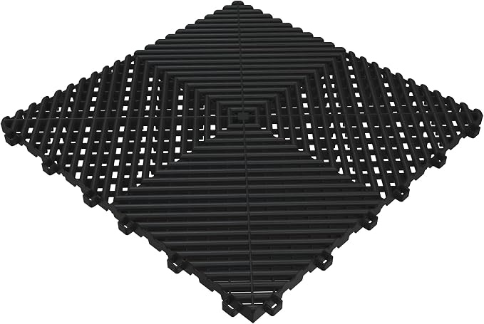 Multifunctional Interlocking Modular Garage Floor Tiles, Non-Slip Interlocking by Unknown