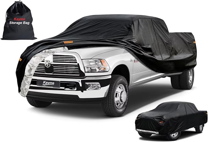 Kayme Truck Cover Custom Fit Dodge Ram 2500/3500 Regular Cab Long Bed. Full by kayme