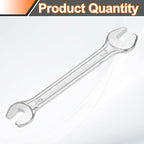 HARFINGTON Double Open End Wrench 6mm x 7mm Metric 15 Degree Offset Angle Small - Image 3