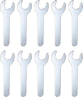 HARFINGTON 10pcs Small Wrench 21x126x2.8mm Metric U-Shaped Single Open Ended by HARFINGTON
