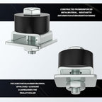 SKTREX Trolley Roller Wheels Limit Trolley Assembly Positioning - Image 2