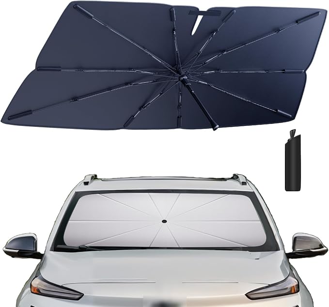 Windshield Sun Shade Umbrella Compatible by HIMUMOY