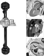1027717-01 102771701 Rear Axle Assembly - Image 7