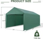 10x20ft Heavy Duty Carport - Image 2