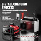 YONHAN 25A Battery Charger & Maintainer, 12V/24V All-in-One Charger - Image 6