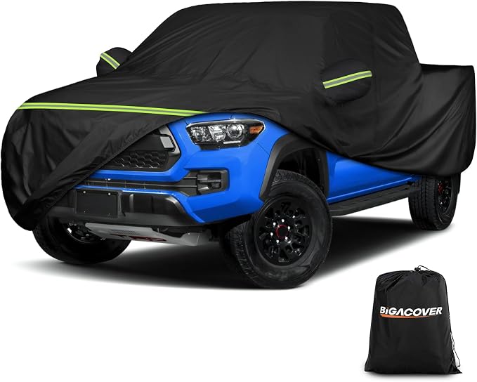 Car Cover for Toyota Tacoma Truck 2005-2025 for Xtra/Access/Double Cab SB by BIGACOVER