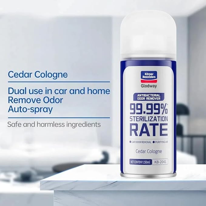 Glodway Whole Car Air Refresher Spray, Odor Eliminator Eliminates Strong - Image 4