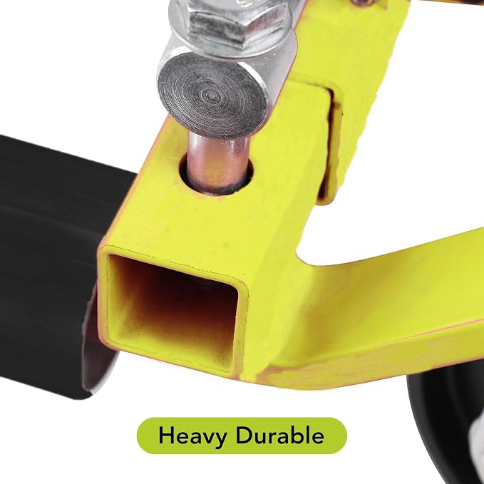 4 Pcs Car Wheel Dolly with Hydraulic Tire Jack, 1500LBS Capacity Trailer Dolly - Image 6
