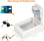 Key Lock Box Wall Mounted, Fayleeko 4 Digit Combination Lockbox - Image 4