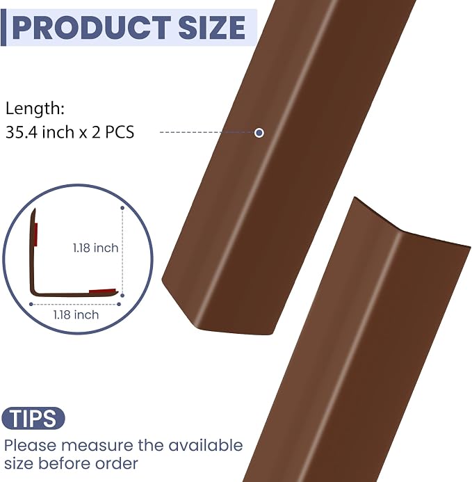2PCS Wall Corner Protectors Guards - Image 5