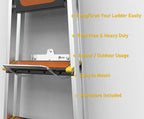 JBscoop 2 Ladder Hooks Wall Mount - Image 8
