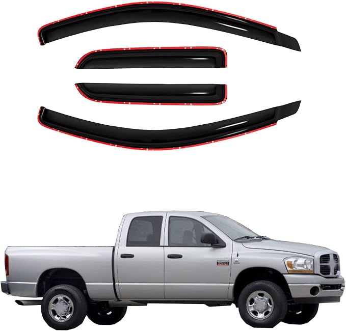 in Channel Window Visor Compatible by GLDIFA