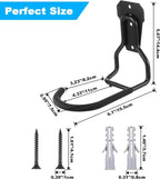 6 Pack Heavy Duty Bike Wall Mount Hooks - Image 2