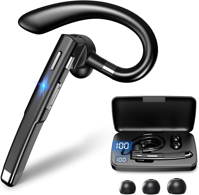 Bluetooth Headset, Wireless Earpiece by MoreThanJustaHeadphone