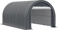 Outsunny 10' x 16' Carport, Heavy Duty Portable Garage Storage Tent by Outsunny