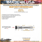 61071 | Receiver Lock for 2" Receiver - Image 3