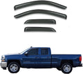 Smoke Sun/Rain Guards Window Visor Compatible by GLDIFA
