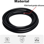 EVIL ENERGY 5/32 1/4 5/16 3/8 Silicone Vacuum Tubing Hose Line Kit 5FT 4PCS - Image 4