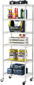 SINGAYE 6 Small Wire Shelves Kitchen Pantry Close Home Organizers and Storage by SINGAYE