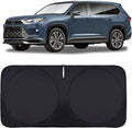 INSAUTO for Highlander Car Windshield Cover Windshield Sun Shade for Toyota by INSAUTO
