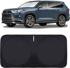INSAUTO for Highlander Car Windshield Cover Windshield Sun Shade for Toyota by INSAUTO