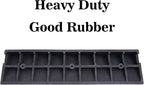 2 Pack 4'' Rise Rubber Curb Ramp Heavy Duty Loading Rubber Curb Ramps 22000lbs - Image 3