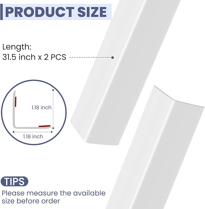 2PCS Wall Corner Protectors Guards - Image 4