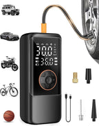 Tire Inflator Portable Air Compressor, 150PSI Air Compressor by MAKELIFT