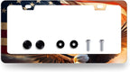 Patriotic Eagle License Plate Frame American Flag Eagle License Plate Holder by RNKATIH