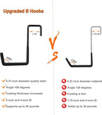 Rafter Hanger Hook 2 Pcs, Large S Hooks, Upgraded Fence Hangers, Ladder and - Image 4