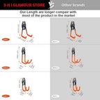 3-H Heavy Duty Garage Hooks - Image 6