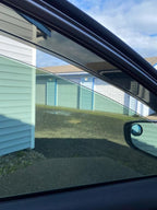 94029 Sunproof Waterproof Side Window Wind Deflector, Window Visor fit - Image 8