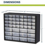 Akro-Mils 44-Drawer Plastic Drawer Storage Cabinet - Image 2