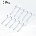 HARFINGTON 10pcs Small Wrench 27x140x2.6mm Metric U-Shaped Single Open Ended - Image 3
